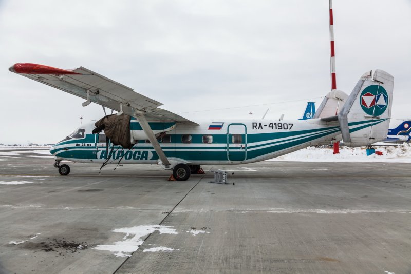 Кабина пилотов самолета АН 24