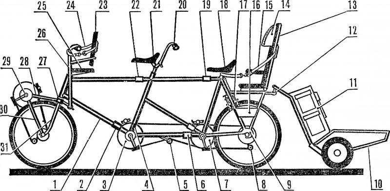 Стоянка под велосипеды своими руками чертежи