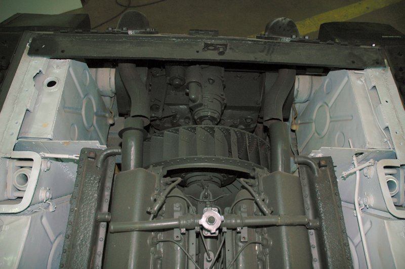 Внутри башни т-34-76