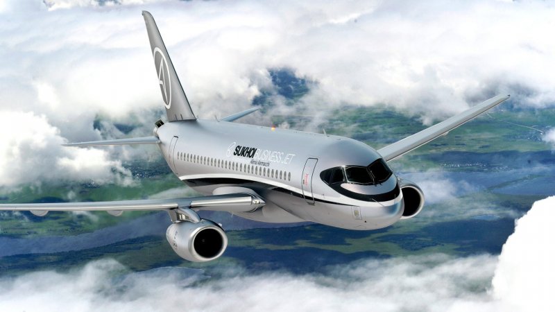Sukhoi Superjet 100 бизнес Джет