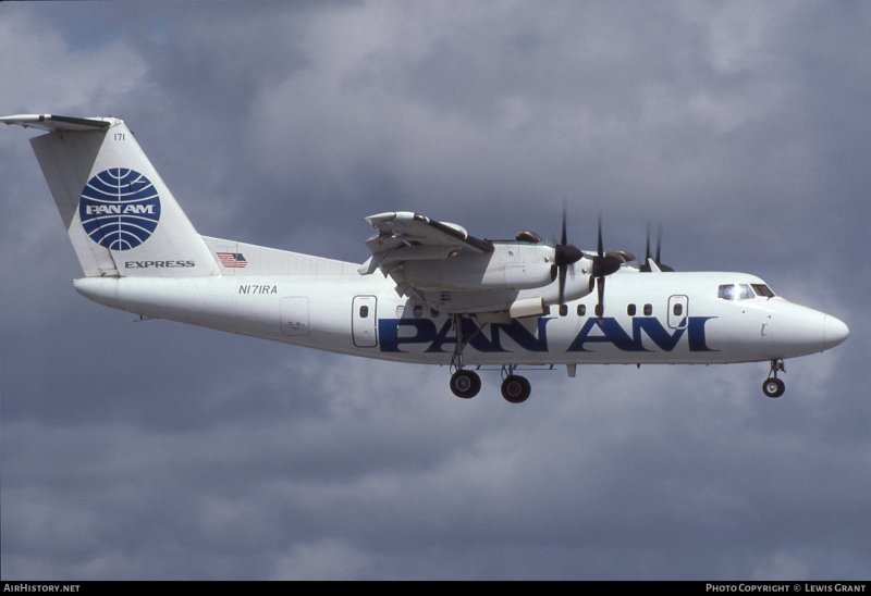 Continental connection de Havilland Canada DHC-8-100