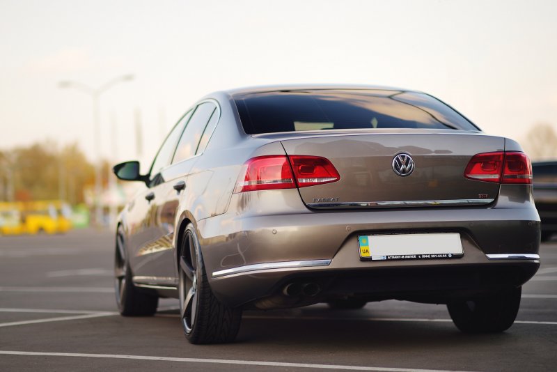 Тюнингованный Passat b7