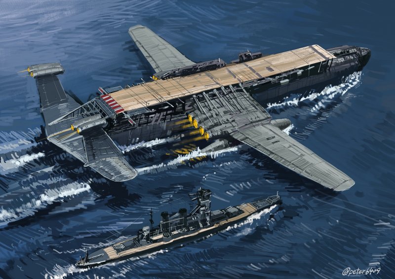 USS Nimitz CVN-68 ночные огни