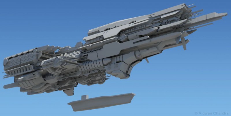 USS Nimitz aircraft Carrier & USNS Patuxent 3d-models