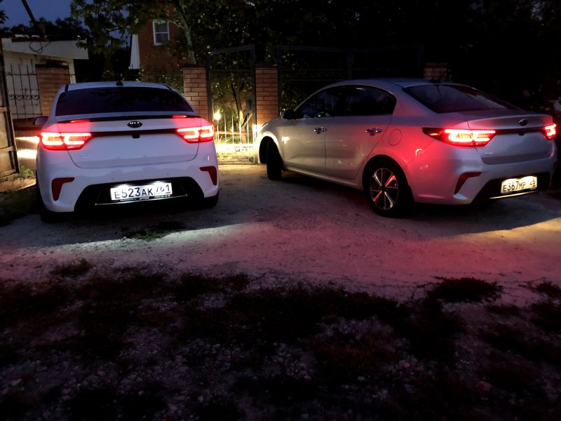 Kia Rio 4 2019 led