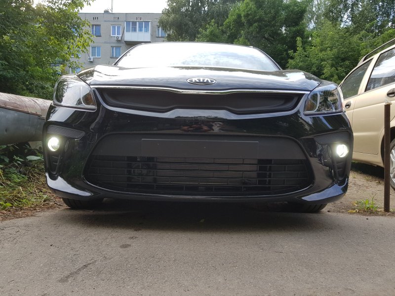 Обвес Киа Рио 4 2018 седан