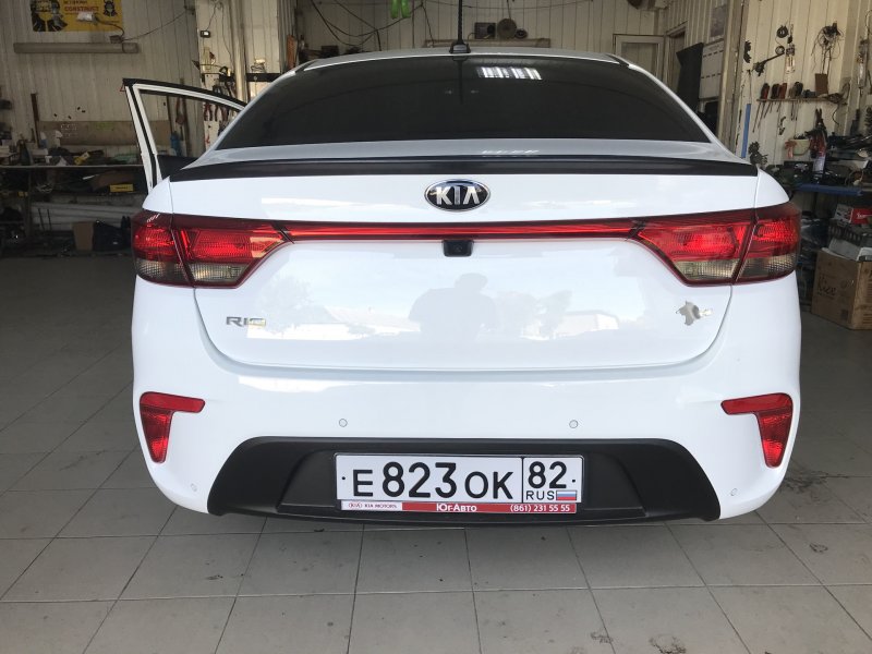 Kia Rio обвес Юрол