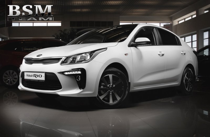 Kia Rio 4 обвес