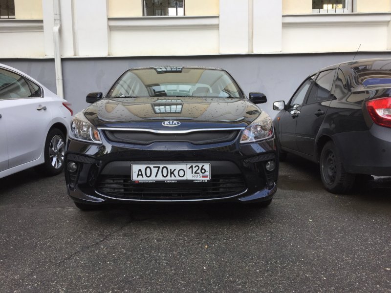 Тюнингованный Kia Rio 2017