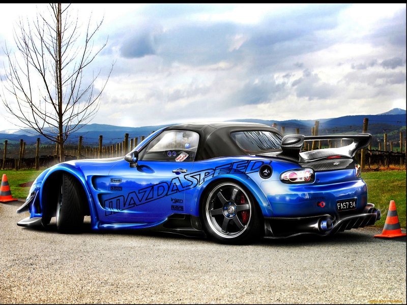Mazda MX-5 Miata стрит
