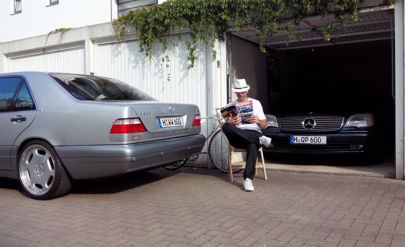 W140 Tuning серебро