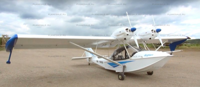 Самолёт-амфибия "Корвет-j2"