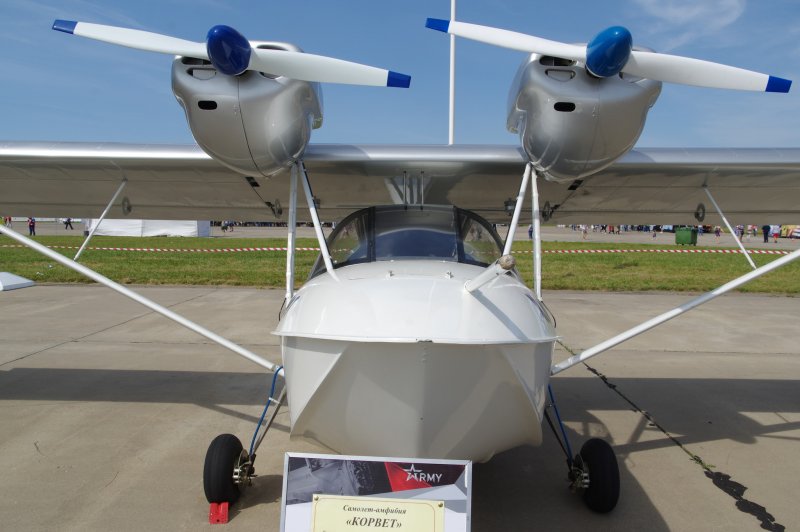 Самолёт-амфибия "Корвет-j2"