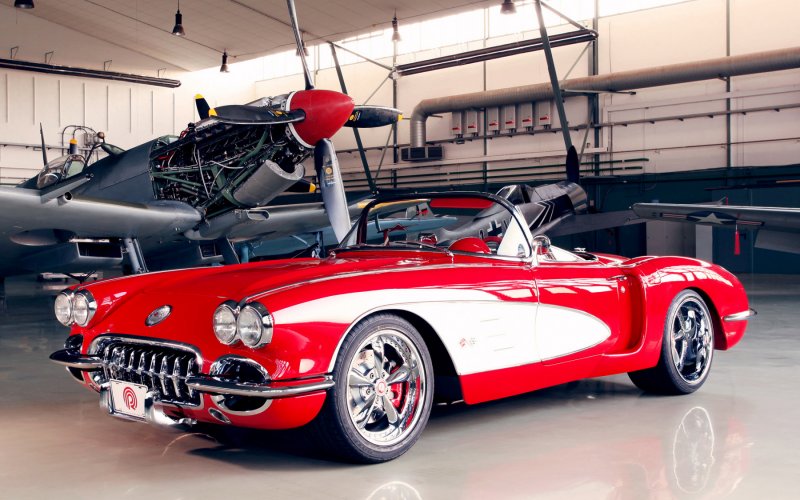Chevrolet Corvette c1 черный