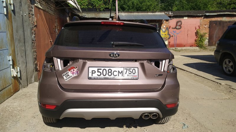 Kia x line обвес