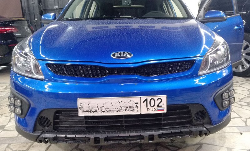 Kia Rio x-line обвес