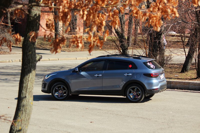 Kia Rio x-line Стайлинг