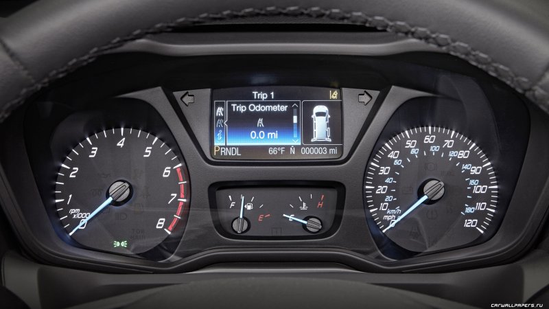 Форд Транзит 2019 приборная панель