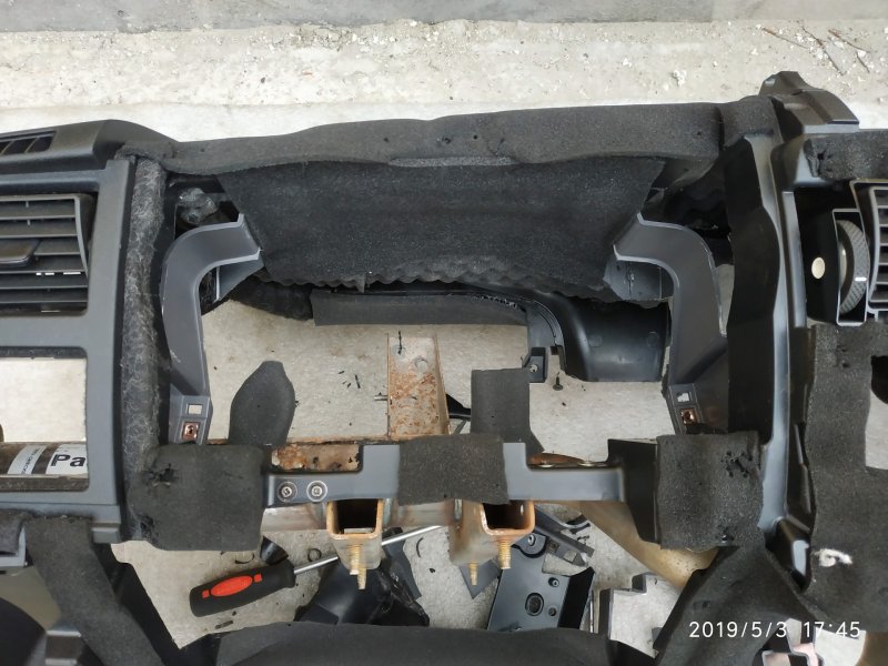 Форд Транзит 2017 панель