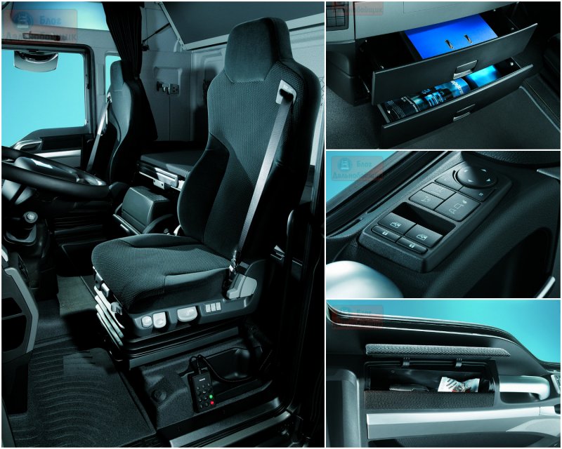 Man TGX Tuning салона