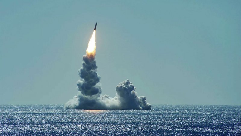 Запуск ракеты Трайдент 2
