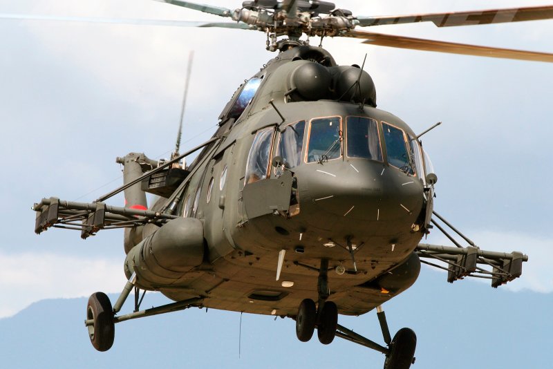 Вертолёт ми-8 военный