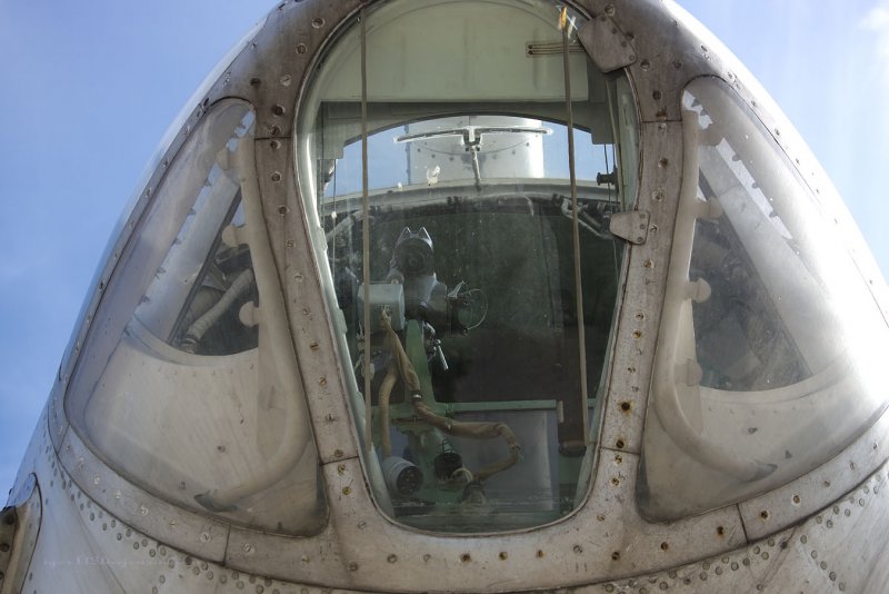 Ту-95 кабина стрелка