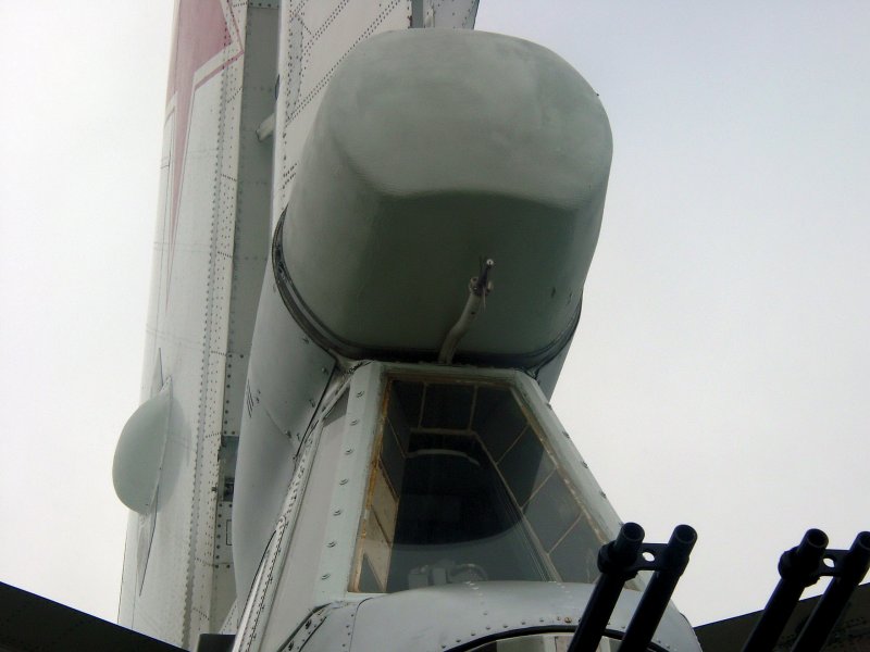Ту-95 кабина стрелка