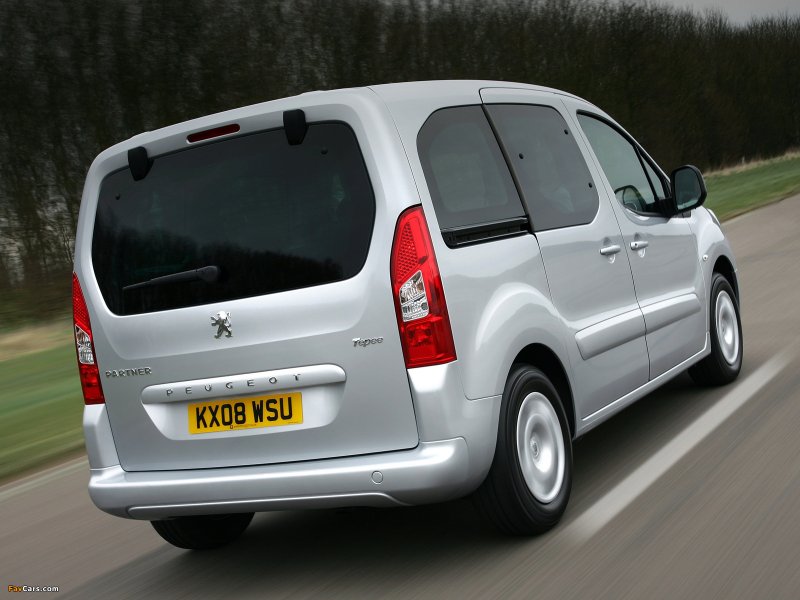 Новый Peugeot partner Tepee