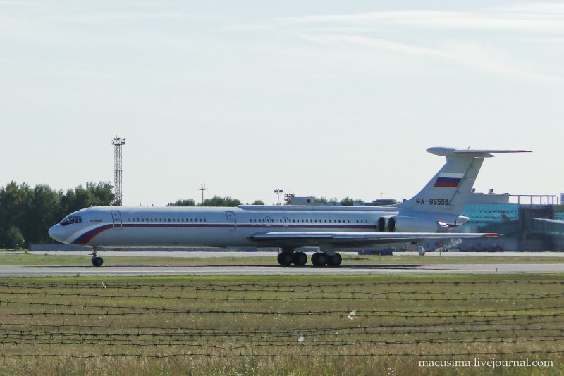 Ил-62 самолёт Брежнева
