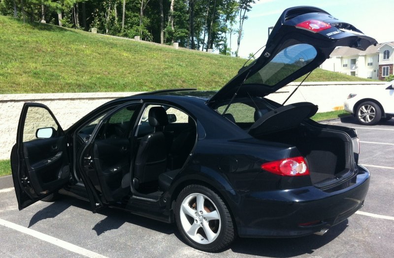 Mazda 6 gg лифтбек багажник