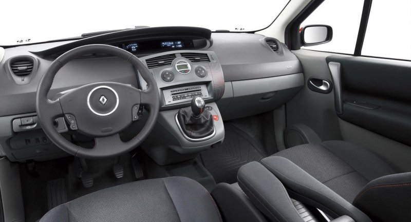 Renault Scenic 2 салон