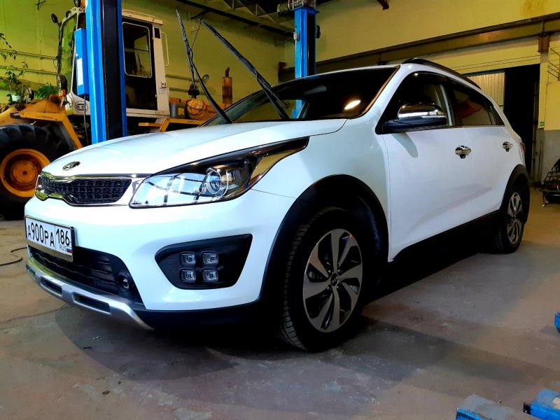 Kia Rio x-line обвес