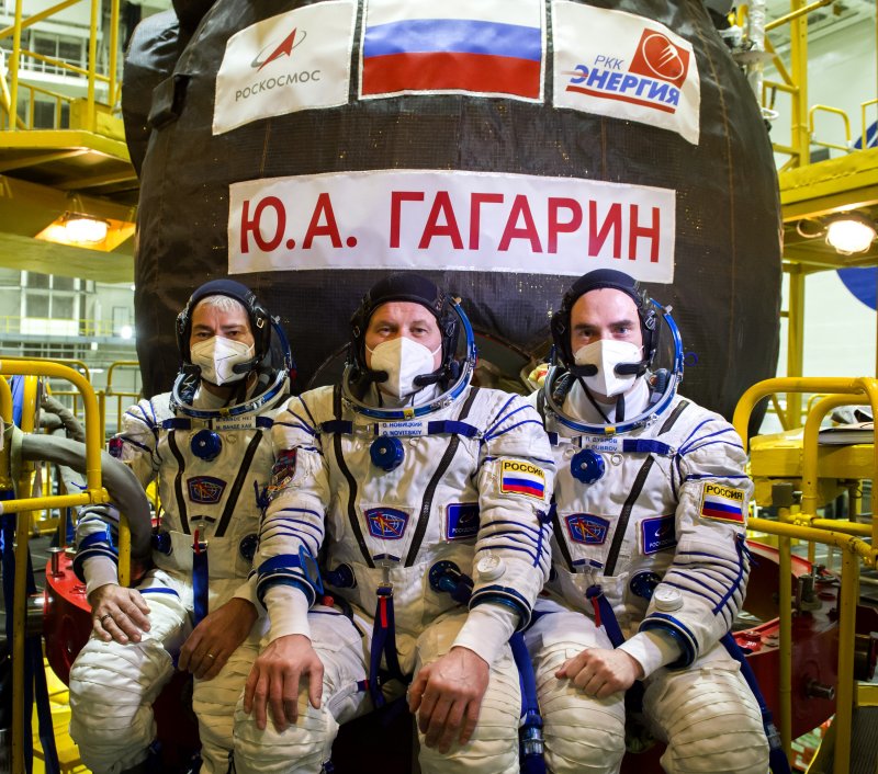 Экипаж МКС Новицкий