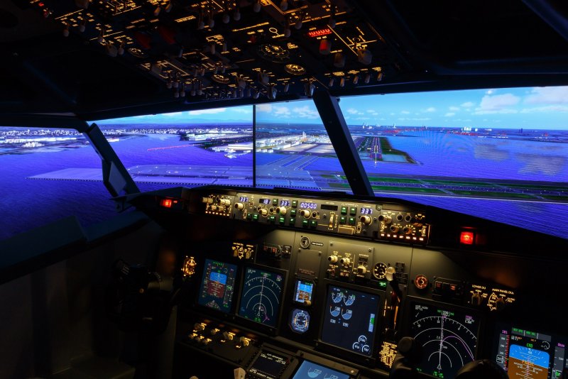 Авиатренажер Boeing 777!