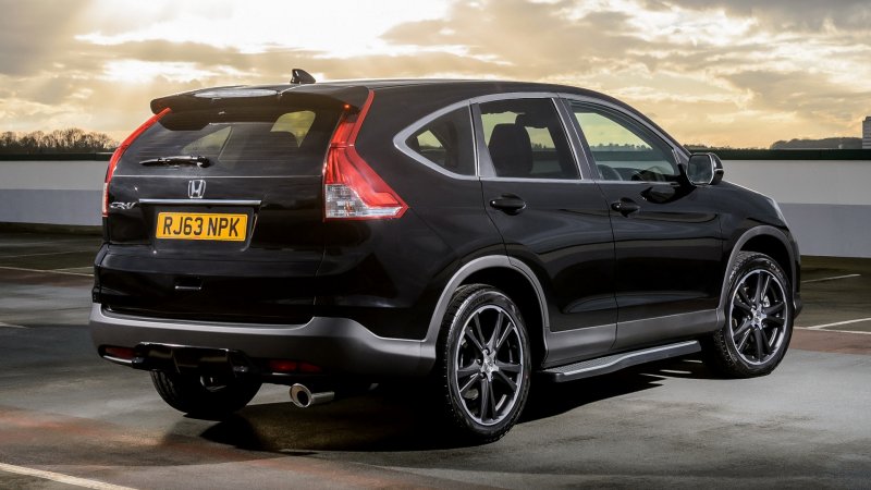 Honda CR V 2014 черный