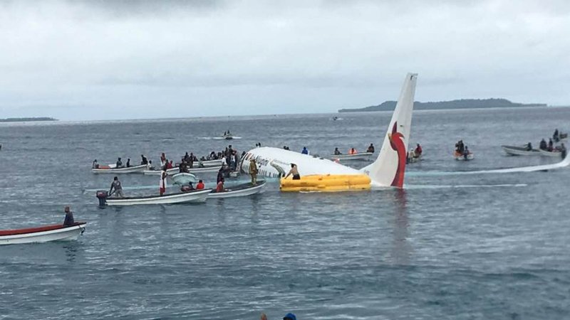 Посадка самолета на воду
