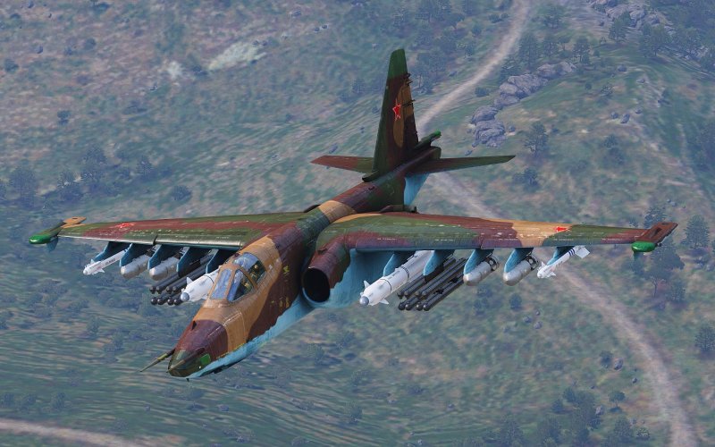 Штурмовик Су-25 Грач