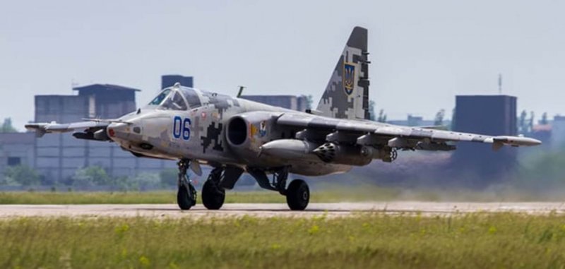Су-25м1 ВВС Украины