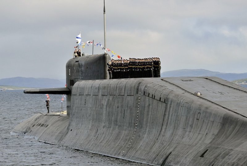 Подводная лодка 667бдр во льдах
