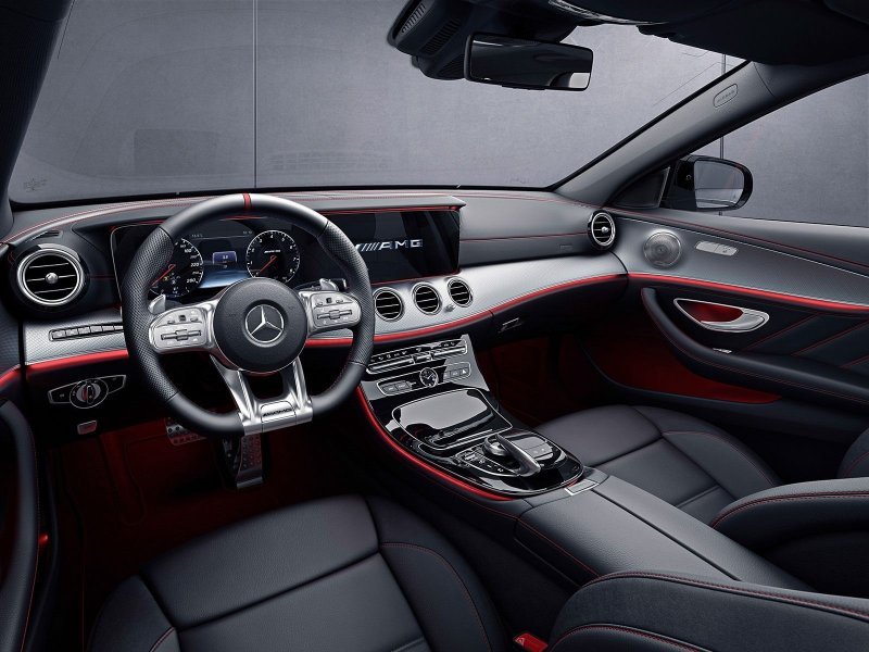 Mercedes e class w213 салон
