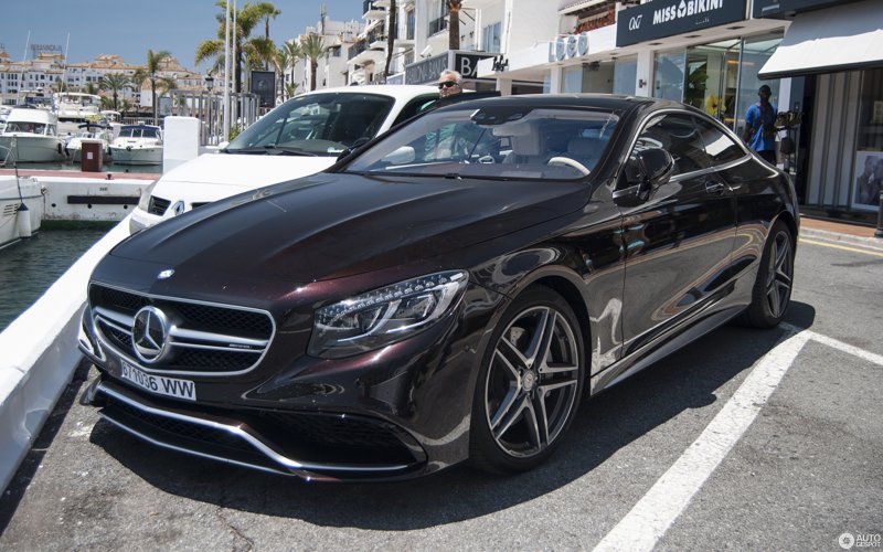 Мерседес s63 AMG Coupe