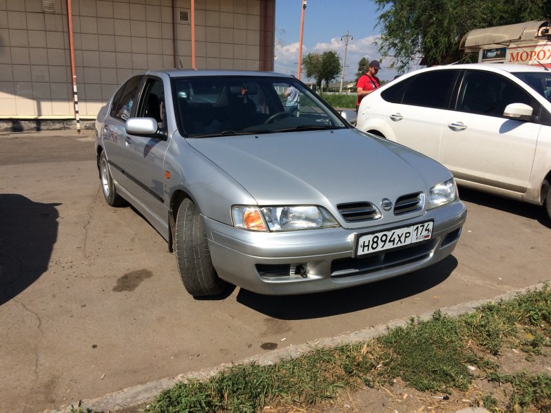 Nissan primera p11 белая