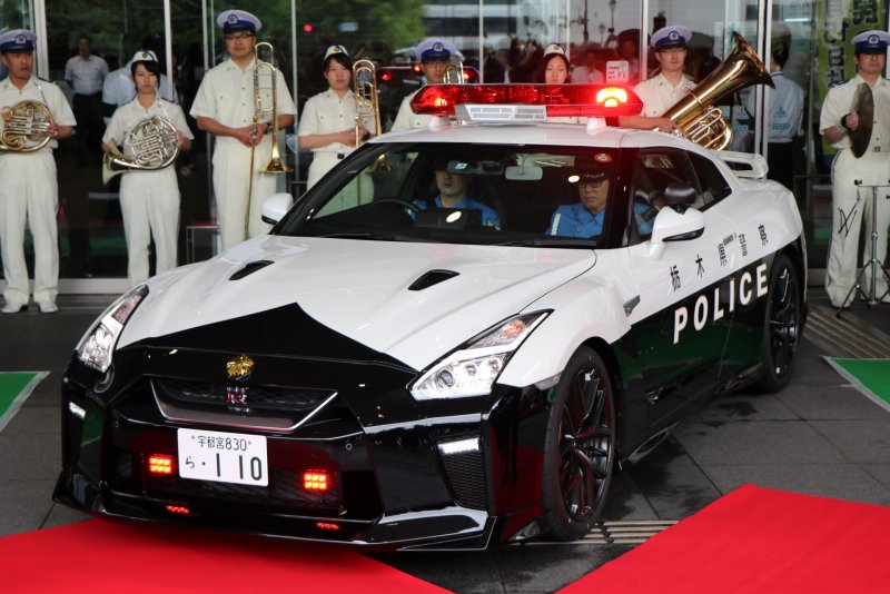 Nissan GTR r35 Police