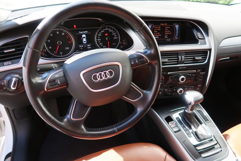 Audi a4 b8 Рестайлинг салон