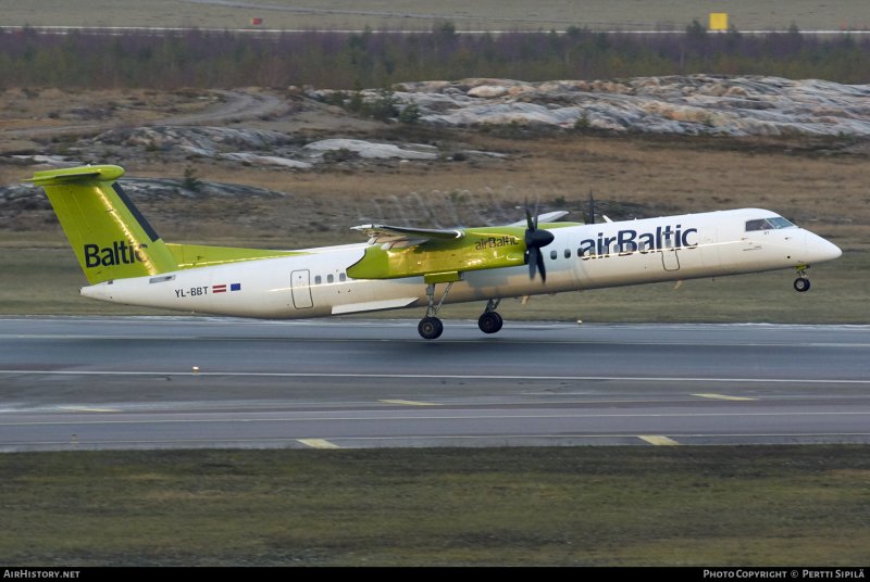 Самолет de Havilland Canada DHC-8-200 Исландия
