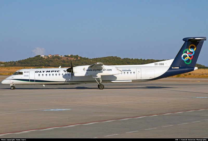 DEHAVILLAND Dash 8 q400 Аврора