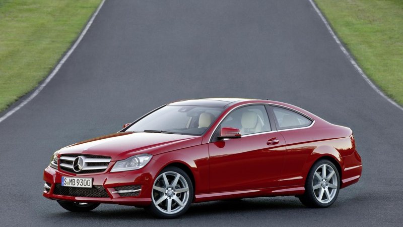 Mercedes c class Coupe 2011