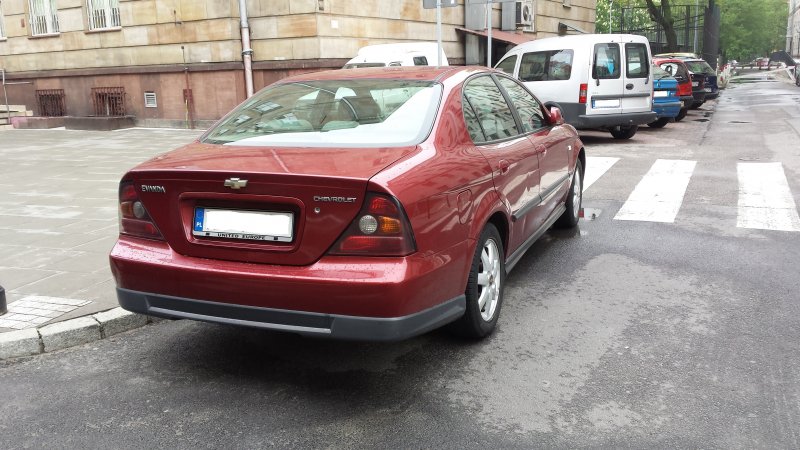 Спойлер Chevrolet Evanda