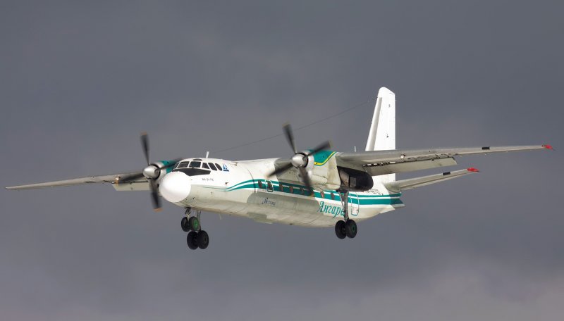 АН-24 вид сзади